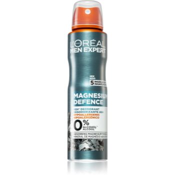 L’Oréal Paris Men Expert Magnesium Defence deodorant spray pentru barbati - imagine 2